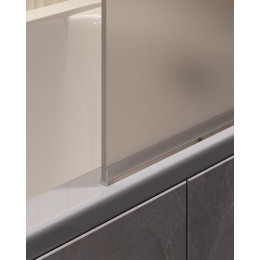 Шторка для ванны поворотная на монопетле, 1400*700, стекло матовое 6 мм, Timo TCM-70/03F-6 (T29)