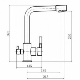 Смеситель для кухни FASHUN (A4352)