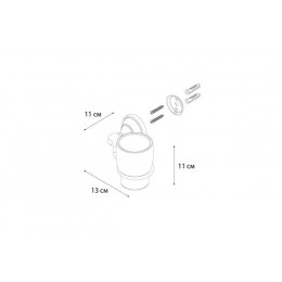 Подстаканник FIXSEN Bogema одинарный (FX-78506)
