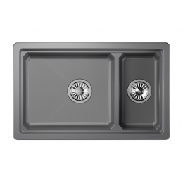Кухонная мойка GRANULA Kitchen Space (7304U, АЛЮМИНИУМ)