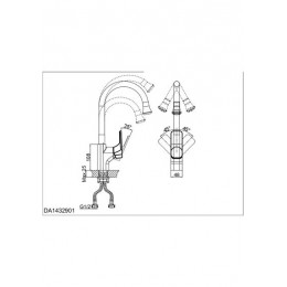 Смеситель для кухни DK Berlin Kunste (DA1432913)