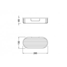 Полка для мочалок Timo Nelson (160078/02)