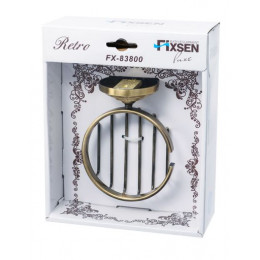 Мыльница FIXSEN Retro решетка круг (FX-83809A)