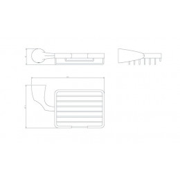 Мыльница решетка RUSH Devon (DE75410)