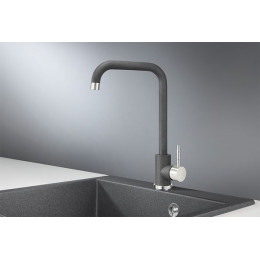 Смеситель для кухни GRANULA (ST-4033, ГРАФИТ)