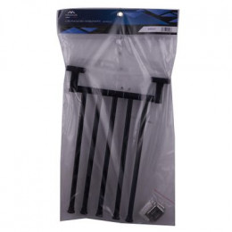 Держатель для полотенец 5-и реечный поворотный FASHUN чёрный (A2615-7)