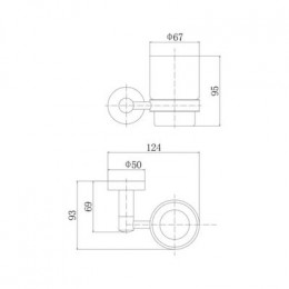 Стакан FASHUN, сатин (A51506)
