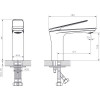 Смеситель для раковины RUSH Bering (BE5535-11)