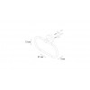 Полотенцедержатель кольцо хром Fixsen Comfort Chrome (FX-85011)
