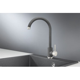 Смеситель для кухни GRANULA (ST-4031, ГРАФИТ)