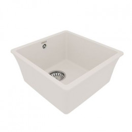 Кухонная мойка Lemark SINARA 400-U подстольного монтажа из кварцгранита цвет: Жасмин  (9910064)