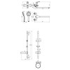 Комплект для ванны и душа Lemark SET "2 в 1" (LM7305C)