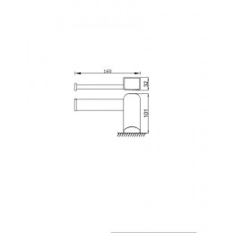 Бумагодержатель RUSH Thira (TR36111A)
