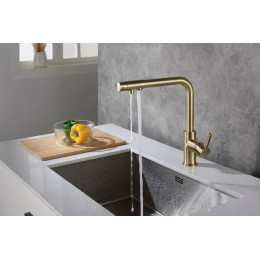 Смеситель Timo для кухни Hette (1026/17F)