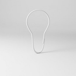 Набор колец  для шторы в ванную комнату Iddis, белый (RINMWT0i15)