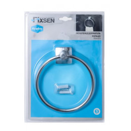 Полотенцедержатель FIXSEN Kvadro кольцо (FX-61311)