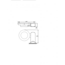 Мыльница керамическая RUSH Thira (TR36411)