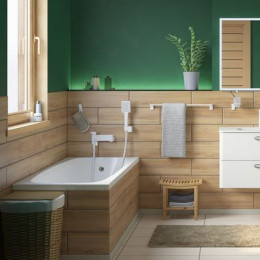 Смеситель для ванны IDDIS Slide белый матовый (SLIWT00i02WA)