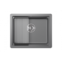 Кухонная мойка GRANULA Kitchen Space (5501U, АЛЮМИНИУМ)