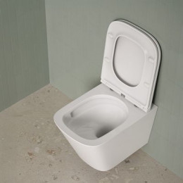 Унитаз подвесной безободковый c системой смыва Торнадо, Bild Q, IDDIS, (BIQRNSEi25)