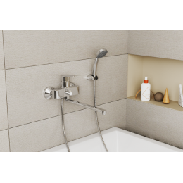 Смеситель для ванны с длинным поворотным изливом RUSH Balearic (BA3935-51)