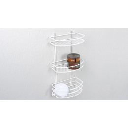 Полка Fixsen овальная трехэтажная белая (FX-720W-3)