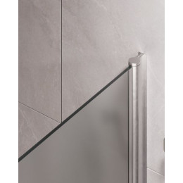 Шторка для ванны поворотная на монопетле, 1400*700, стекло матовое 6 мм, Timo TCM-70/02F-6 (T30)