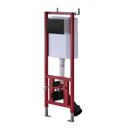 Инсталляция с черной клавишей D&K 400*165*1160мм (DI8540116)