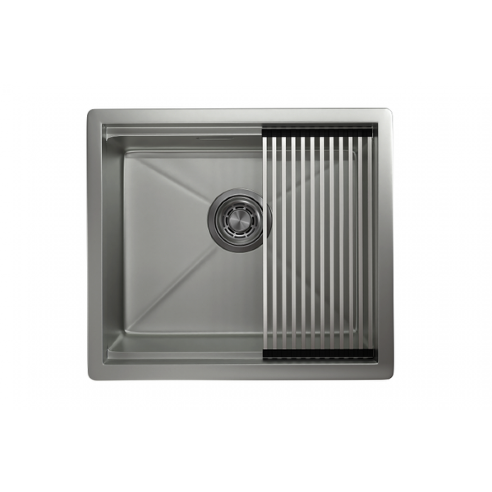 Кухонная мойка GRANULA Kitchen Space (5045U, СТАЛЬ МАТОВАЯ)