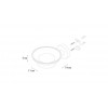 Мыльница стекло хром Fixsen Comfort Chrome (FX-85008)
