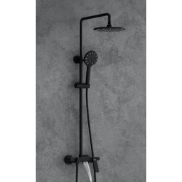 Душевая система, черная, Timo Anni (SX-2710/03)