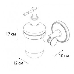 Дозатор для жидкого мыла FIXSEN ADELE (FX-55012)