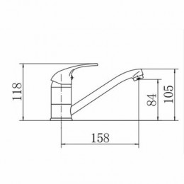 Смеситель для кухни FASHUN (A4515)