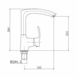 Смеситель для кухни FASHUN (A4070)