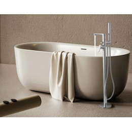 Смеситель напольный ванно-душевой FASHUN хром (A3085)