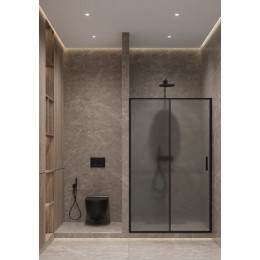 Душевая дверь Timo TD-150/03F-6, раздвижная 1950*1500, стекло матовое 6 мм (T06)