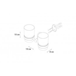 Подстаканник FIXSEN Europa двойной (FX-21807)