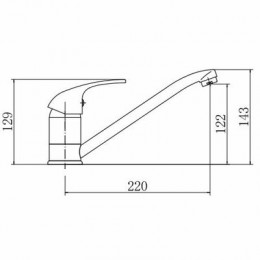 Смеситель для кухни FASHUN (A4203)