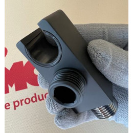 Смеситель встроенный с гигиеническим душем Timo Helmi (4089/03SM) черный