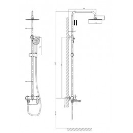 Душевая система RUSH Tenerife (TE2835-40)