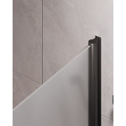 Шторка для ванны поворотная на монопетле, 1400*700, стекло матовое 6 мм, Timo TCM-70/03F-6 (T29)