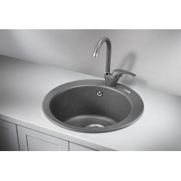 Кухонная мойка GRANULA (4801, ГРАФИТ)