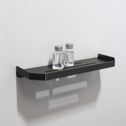 Полка прямоугольная одноэтажная Fixsen Hi-Tech графит (FX-843F)