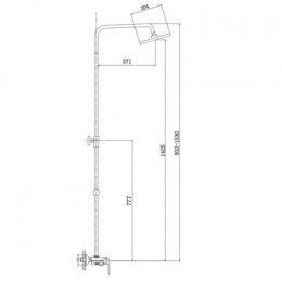 Душевая система Haiba (HB24804)