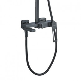 Душевая система, пепельный, Haiba (HB24817-3)