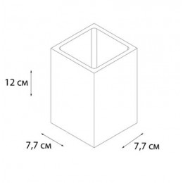 Стакан для зубных щеток FIXSEN Blanco (FX-201-3)