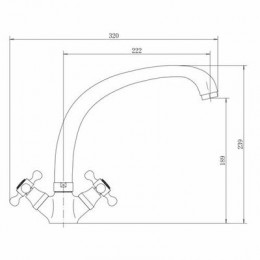Смеситель для кухни FASHUN (A4219)