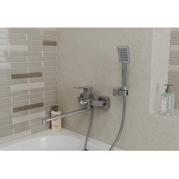 Смеситель для ванны с длинным поворотным изливом RUSH Thira (TR3635-51)