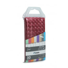 Шторка для ванной FIXSEN розовая  (FX-3003B)