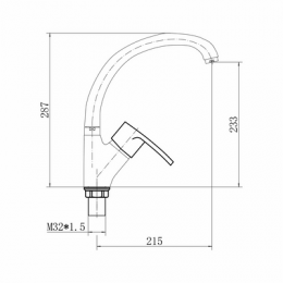Смеситель для кухни FASHUN (A4165-21)